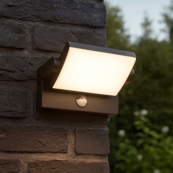 Ideal lux applique da esterno con sensore swipe ap sensor nero Ideal lux applique da esterno con sensore swipe ap sensor nero