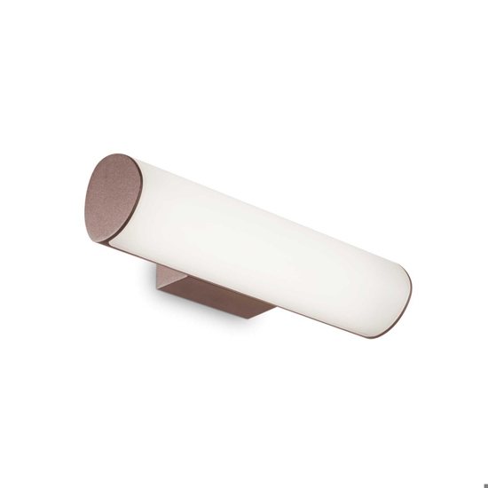 Etere ap 4000k ideal lux applique da esterno led 9,5w marrone ip44