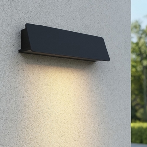 Maytoni trupp applique da esterno led 3000k ip54 nera minimal
