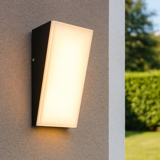 Maytoni brick applique da esterno led 3000k ip54 design minimal