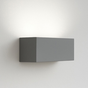 Applique led grigio per interni moderna toplight eccentric