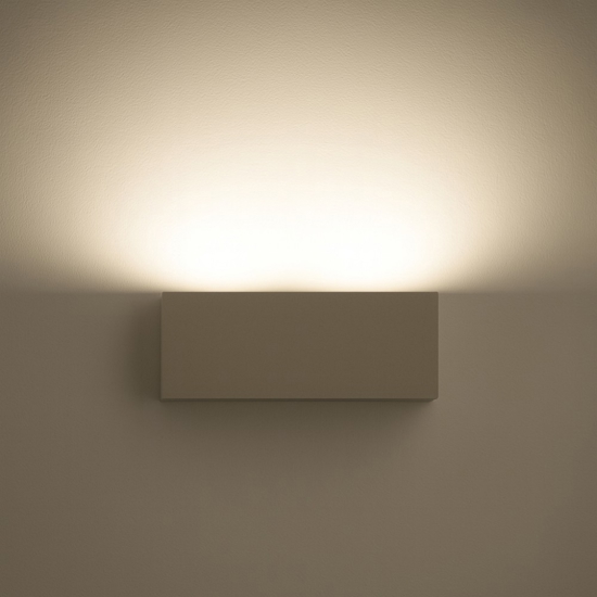 Appliquemoderna rettangolare sabbia toplight eccentric