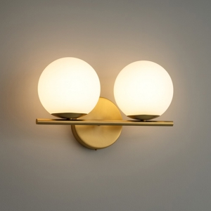 Jugen miloox applique ottone moderna per interno