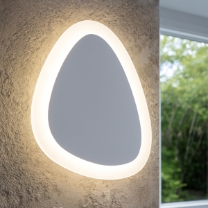 Gingle ap d32 ideal lux applique led 26w 3000k design moderno