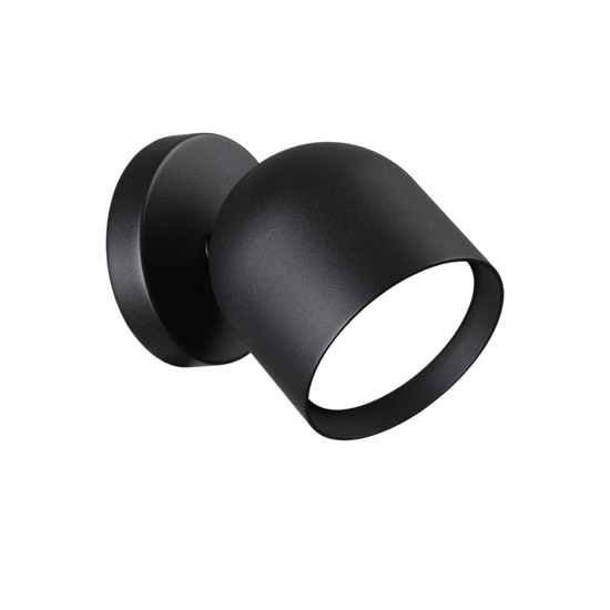 Ideal lux dodo ap1 applique orientabile nera per interni gx53 3000k Ideal lux dodo ap1 applique orientabile nera per interni gx53 3000k