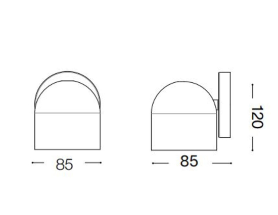 Ideal lux dodo ap1 applique da parete orientabile oro ottone Ideal lux dodo ap1 applique da parete orientabile oro ottone