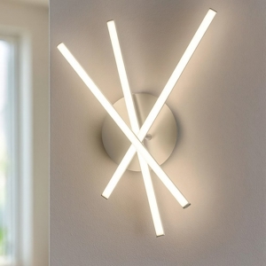 Applique led 3000k gea luce tullia bianca moderna