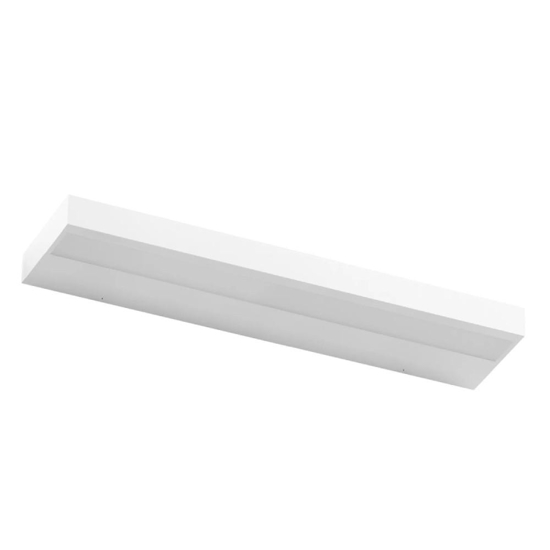 Applique da parete led 3000k bianca regolo linea light 61cm Applique da parete led 3000k bianca regolo linea light 61cm