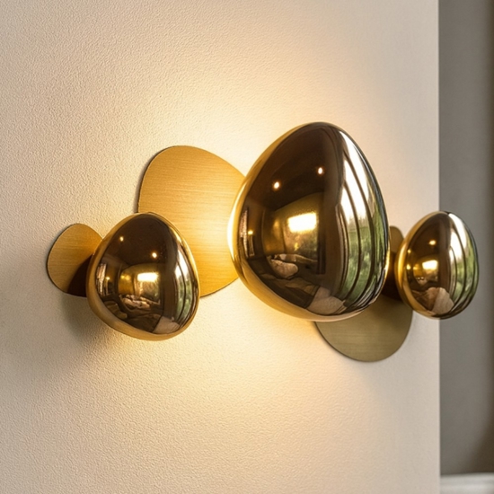 Maytoni jack stone applique design moderna colore oro led 3000k