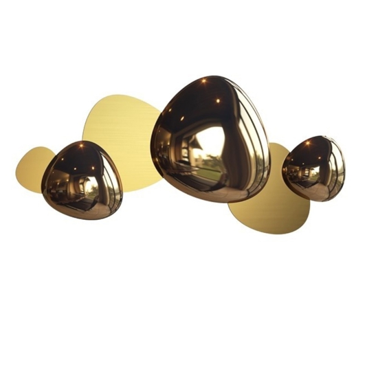 Maytoni jack stone applique design moderna colore oro led 3000k
