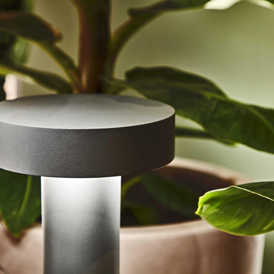 Tesla pt4 h60 ideal lux lampe lampione da giardino antracite Tesla pt4 h60 ideal lux lampe lampione da giardino antracite