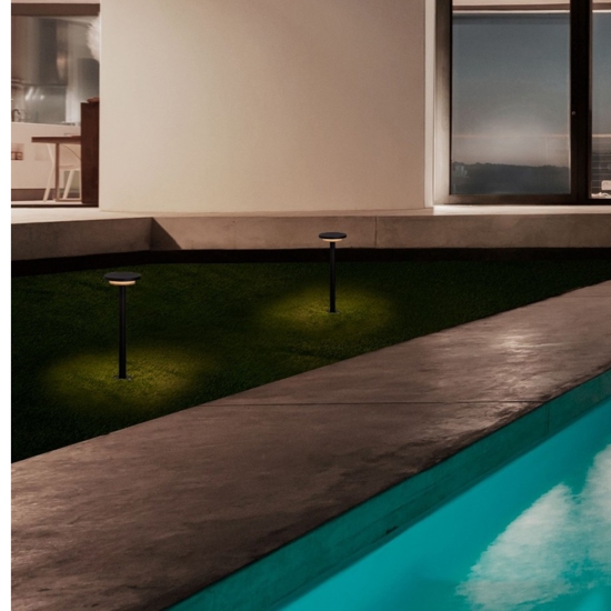 Lampione ga giardino per esterno moderno nero led 12w 3000k Lampione ga giardino per esterno moderno nero led 12w 3000k