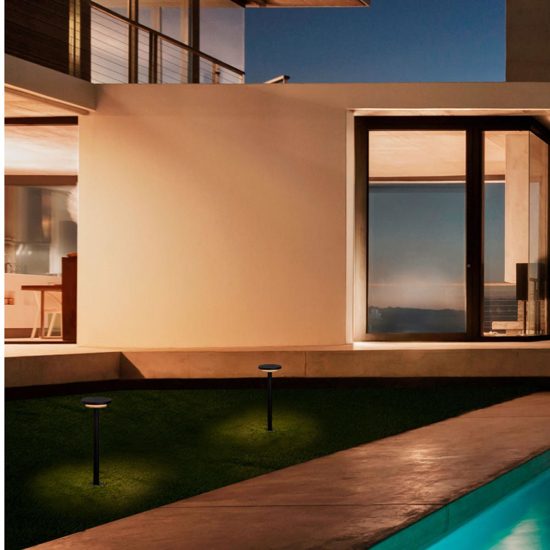 Lampione ga giardino per esterno moderno nero led 12w 3000k Lampione ga giardino per esterno moderno nero led 12w 3000k