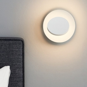 Applique da comonido orientabile bianco per camera da letto