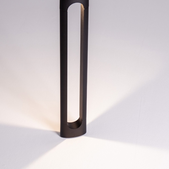 Lampioncino da giardino design moderno led 6w 3000k antracite Lampioncino da giardino design moderno led 6w 3000k antracite