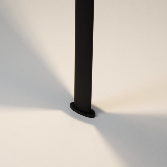 Lampione alto da giardino led 11w 3000k antracite Lampione alto da giardino led 11w 3000k antracite