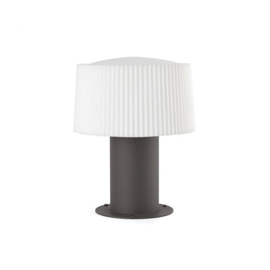 Lampioncino moderno per giardino design antracite