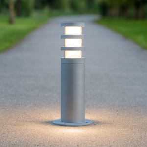 Lampioncino da esterno giardino grigio gea luce