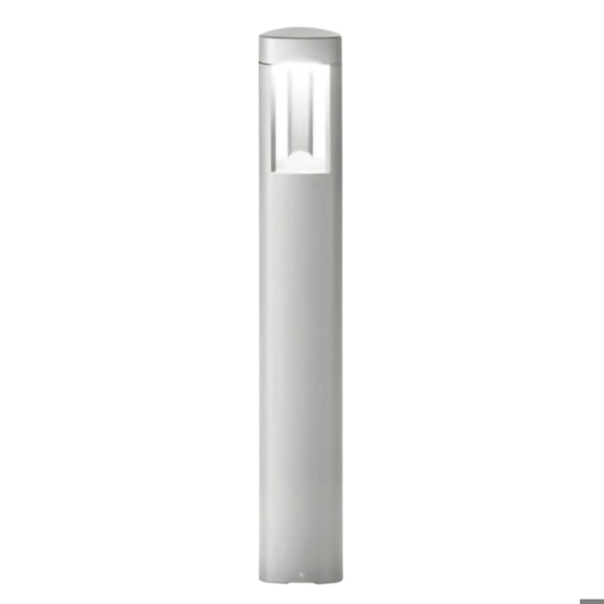 Gea luce janet lampione da giardino moderno grigio