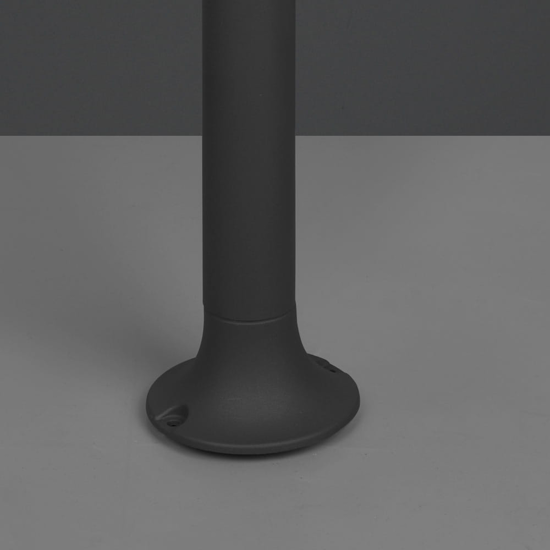 Lampione da giardino moderno luce orientabile antracite Lampione da giardino moderno luce orientabile antracite