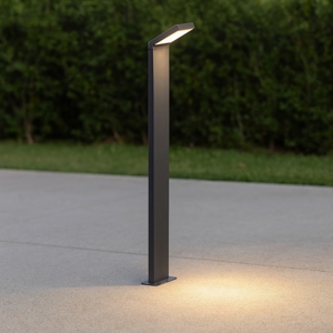 Lampione da giardino design minimale led 6w 3000k moderno