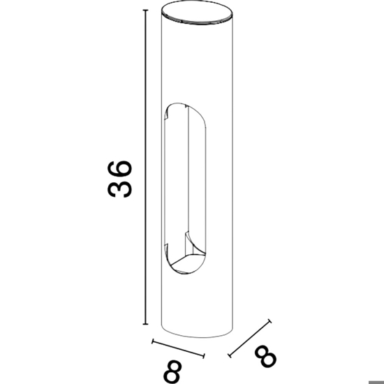Lampioncino moderno nero led 10w 3000k per giardino Lampioncino moderno nero led 10w 3000k per giardino