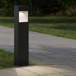 Eglo manfria lampioncino da giardino moderno led 10w 3000k antracite