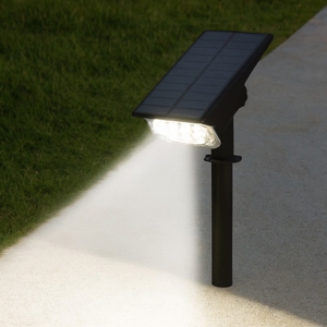 Lampione solare da giardino led 4w 6000k con picchetto
