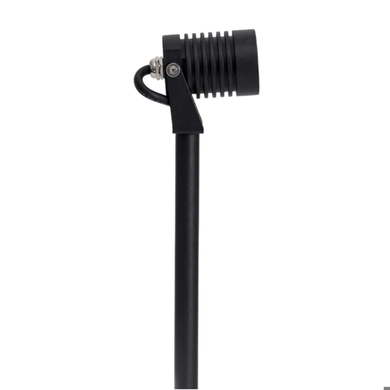 Lampione da giardino con faretto orientabile led 5w 3000k Lampione da giardino con faretto orientabile led 5w 3000k