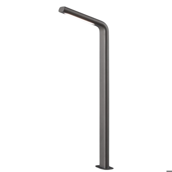 Lampione da giardino moderno antracite 10w 3000k Lampione da giardino moderno antracite 10w 3000k
