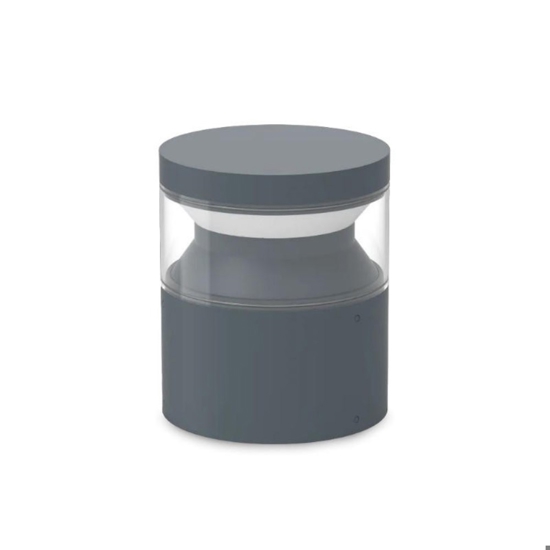 Lampione basso da giardino boeing pt h015 ideal lux antracite led 14w 3000k Lampione basso da giardino boeing pt h015 ideal lux antracite led 14w 3000k