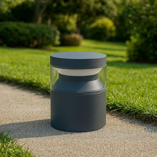 Lampione basso da giardino boeing pt h015 ideal lux antracite led 14w 3000k Lampione basso da giardino boeing pt h015 ideal lux antracite led 14w 3000k