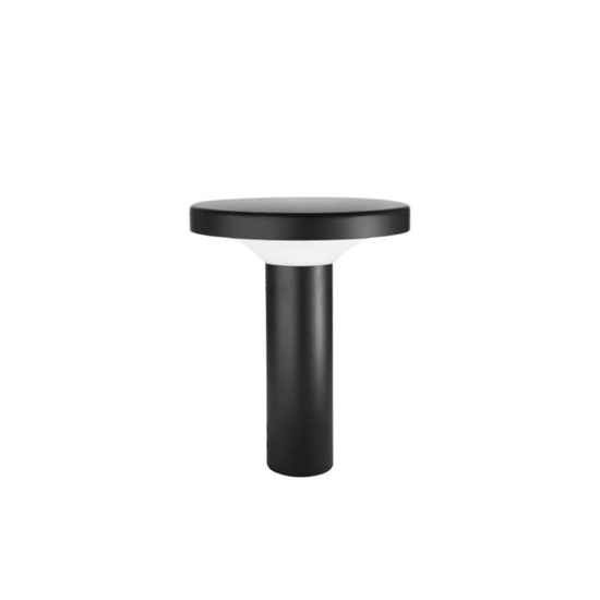 Lampioncino basso da giardino nero ip65 linea light bond led Lampioncino basso da giardino nero ip65 linea light bond led