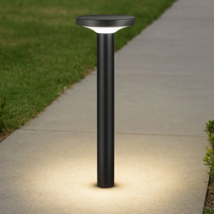 Lampione da giardino moderno h50 cm led 3000k linea light bond ip65