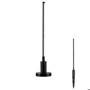Visualizza i dettagli per Lampione con picchetto luce da giardino nero led 6w 3000ksottile Lampione con picchetto luce da giardino nero led 6w 3000ksottile
