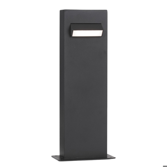 Lampione basso per giardini moderni led 3000k design moderno