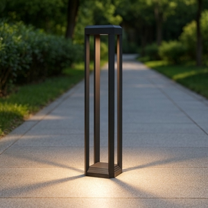 Maytoni royal mile lampione da giardino led 3000k ip65 nero