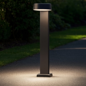 Maytoni share lampione da giardino led 3000k ip54 design moderno