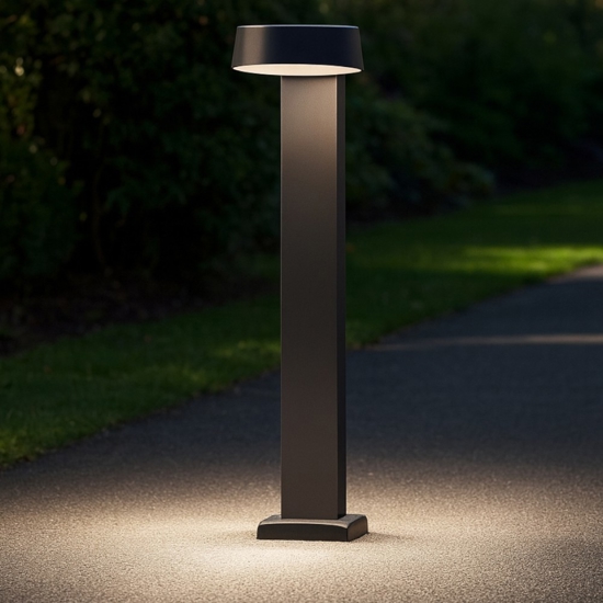Maytoni share lampione da giardino led 3000k ip54 design moderno