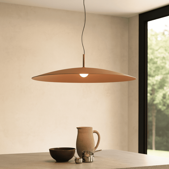 Lampadario da cucina led 3000k ondaluce elle terra