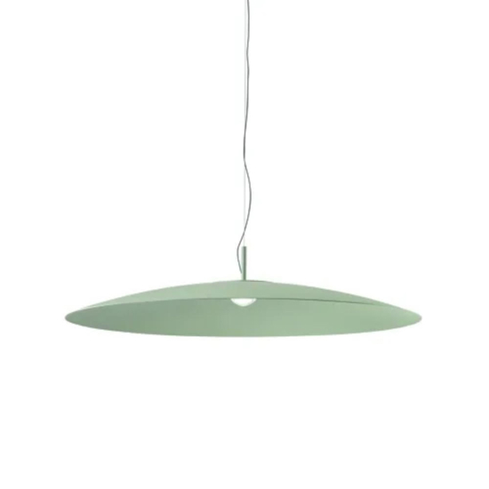 Ondaluce elle lampadario moderno sottile verde led 3000k