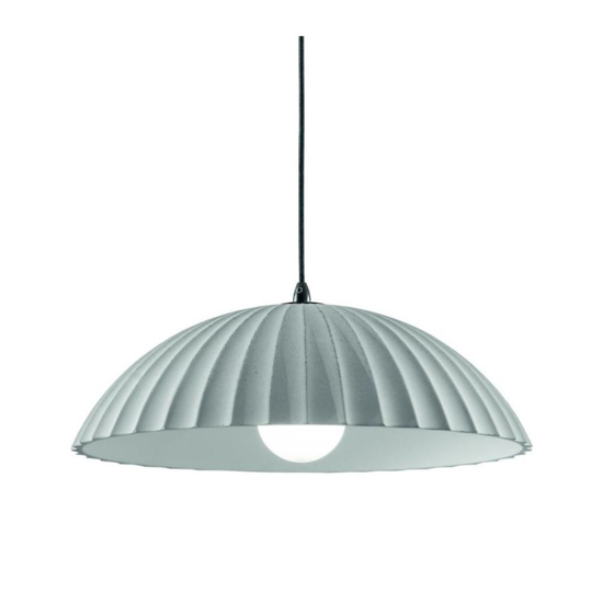 Ondaluce rustic lampadario da cucina grigio cemento