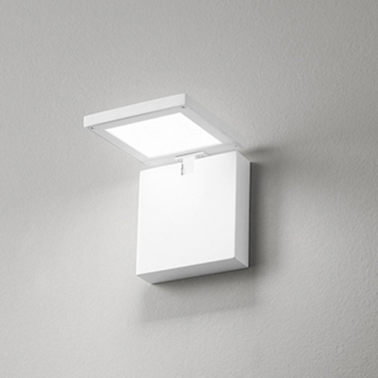 Applique da comodino bianco led 10w 3000k perenz secret