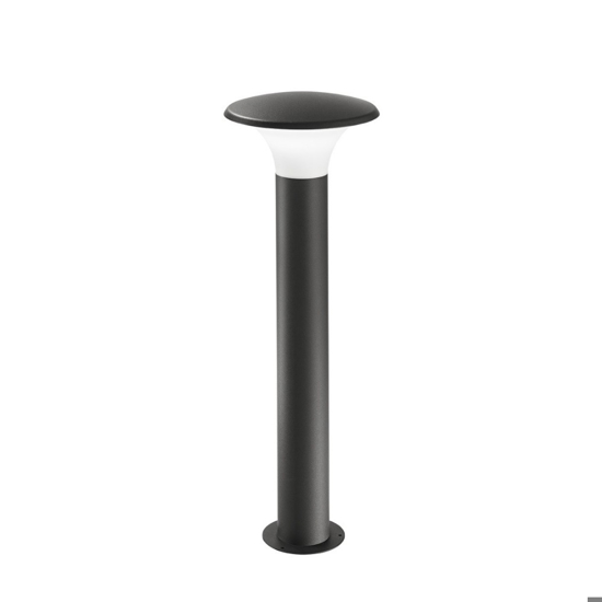 Lampione da giardino moderno antracite gea luce Lampione da giardino moderno antracite gea luce