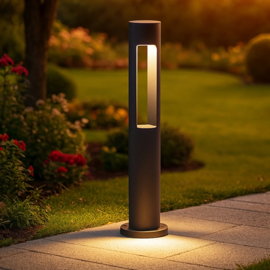 Acqua pt1 lampione da giardino antracite ideal lux Acqua pt1 lampione da giardino antracite ideal lux