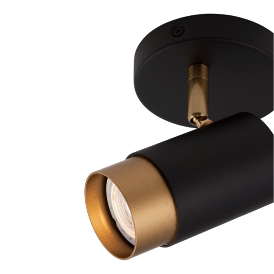 Applique per comodino camera da letto nero oro orientabile Applique per comodino camera da letto nero oro orientabile