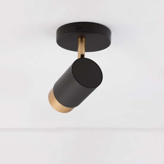 Applique per comodino camera da letto nero oro orientabile Applique per comodino camera da letto nero oro orientabile