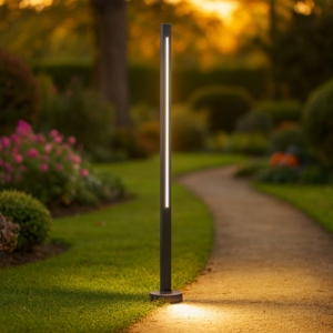 Jedi pt h080 ideal lux lampione da giardino antracite led 12w 3000k