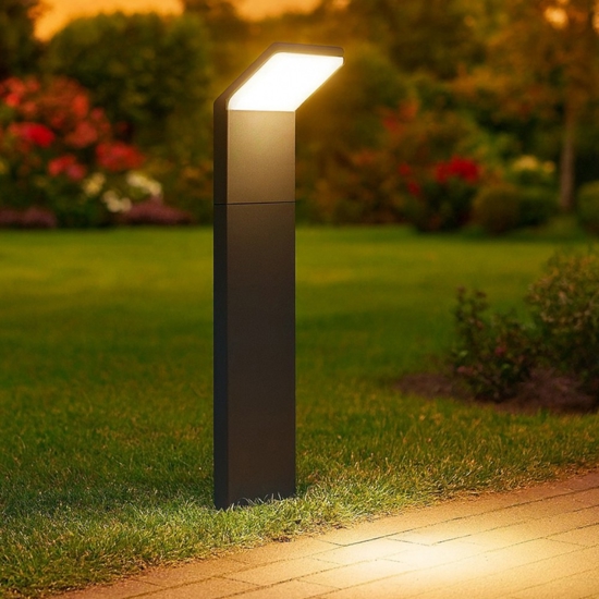 Style pt h050 lampione da esterno antracite led 9w 3000k Style pt h050 lampione da esterno antracite led 9w 3000k