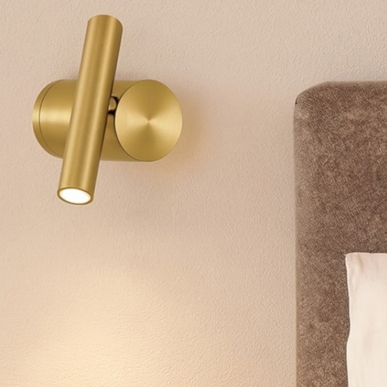 Applique oro per comodini camera da letto moderna led 3000k fp Applique oro per comodini camera da letto moderna led 3000k fp